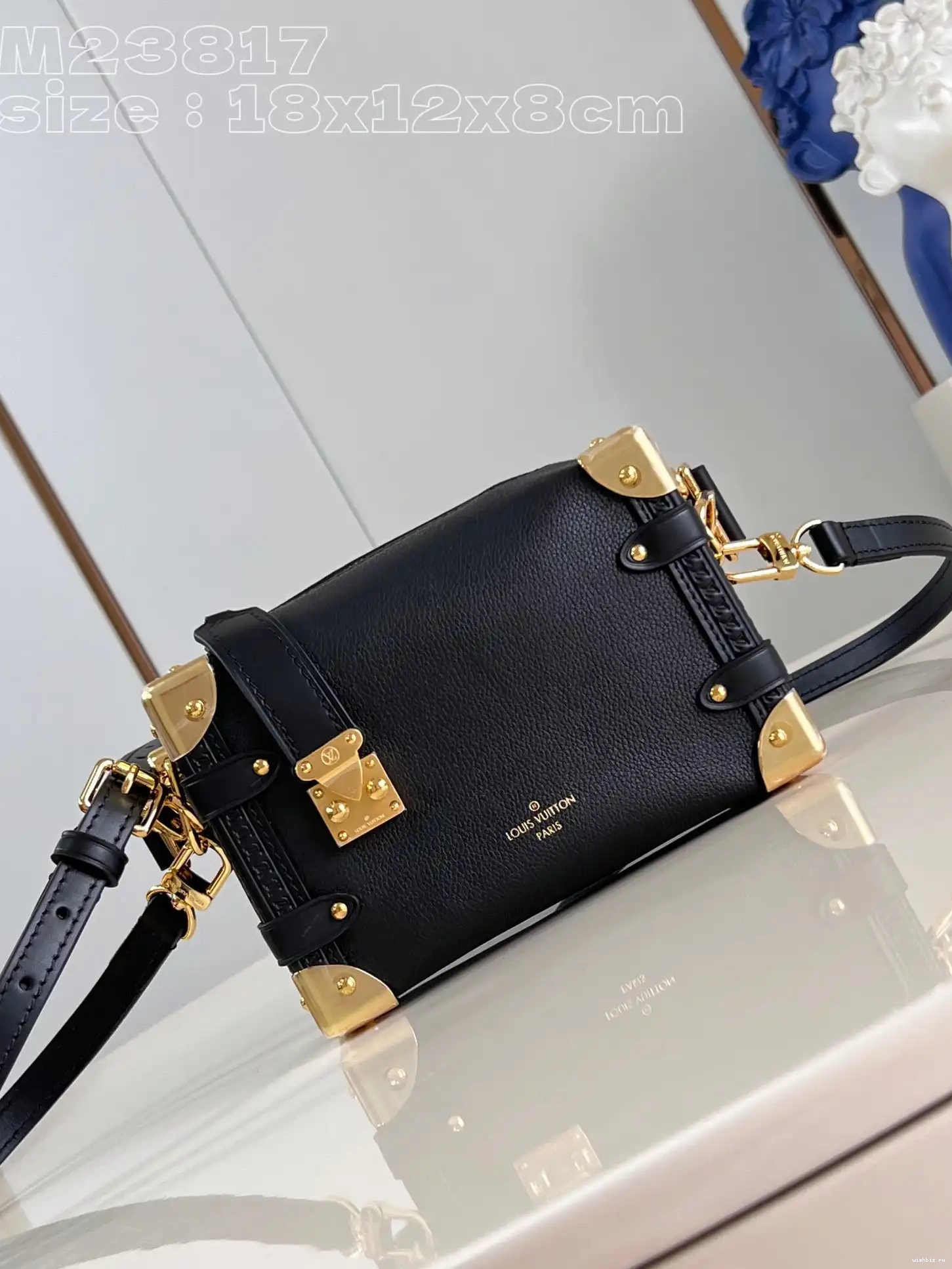 WIS Side LOUIS Trunk PM-18*12.5*8CM VUITTON 0604